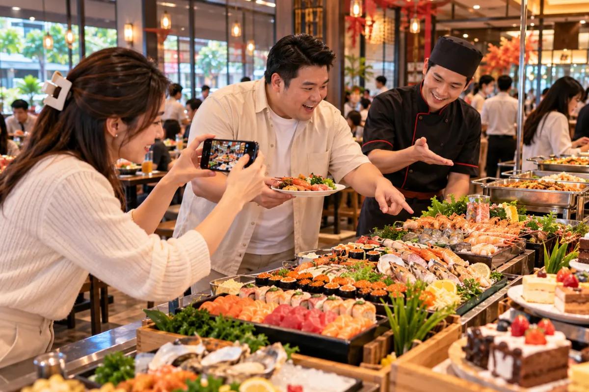 โปรโมทร้านบุฟเฟ่ต์เปิดใหม่ ใกล้ดอนเมือง ดอนเมือง.com