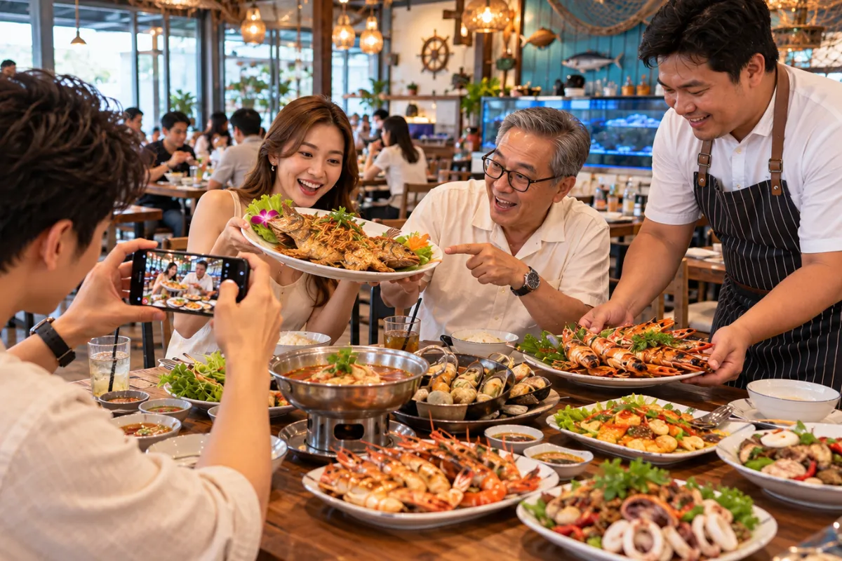 โปรโมทร้านอาหารทะเลเปิดใหม่ ใกล้ดอนเมือง ดอนเมือง.com